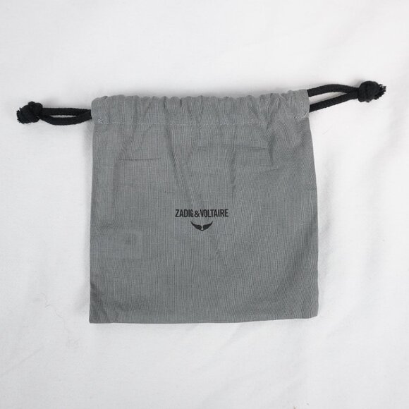 Zadig & Voltaire Mini ZV Vintage Monogram Wallet in Black & Silver (NWT) - Picture 11 of 12